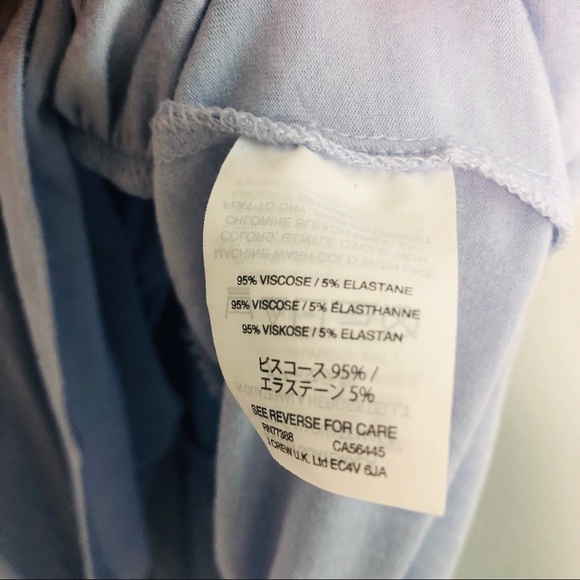 J. Crew Periwinkle Tie Ruffle Blouse | Size XS - Picture 4 of 5